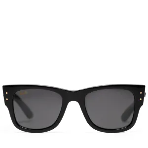 A$AP Rocky x Ray-Ban Mega Wayfarer - Polished Black/Dark Grey