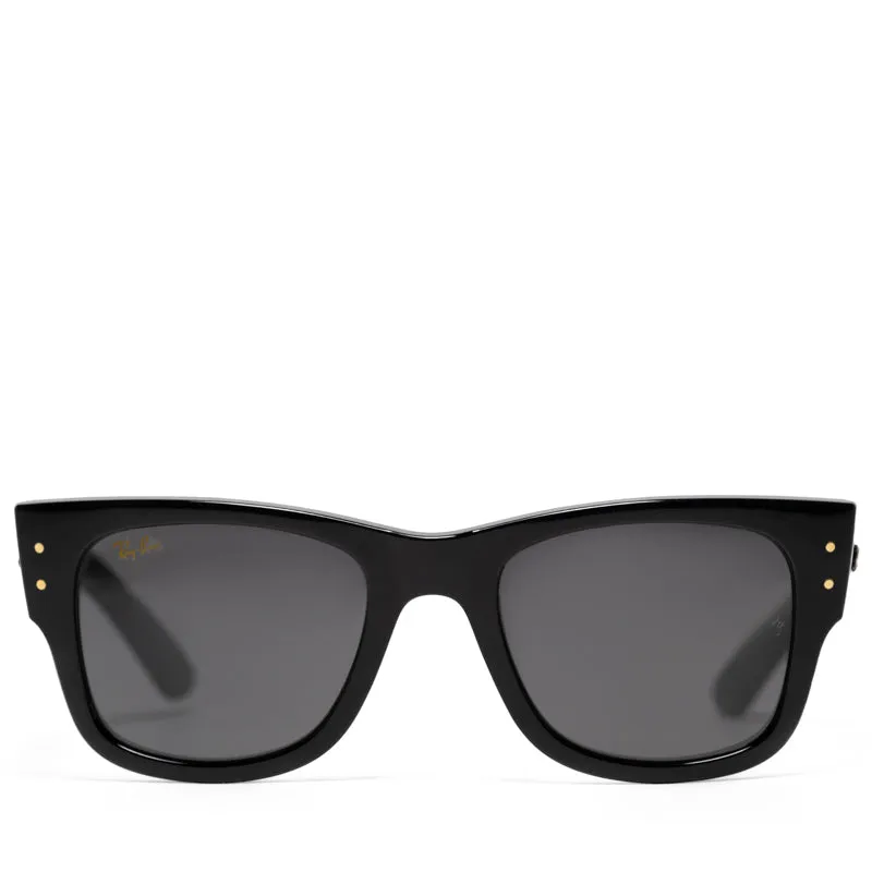 A$AP Rocky x Ray-Ban Mega Wayfarer - Polished Black/Dark Grey