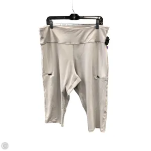 Athletic Capris By Nine West Apparel In Pink, Size: 3x