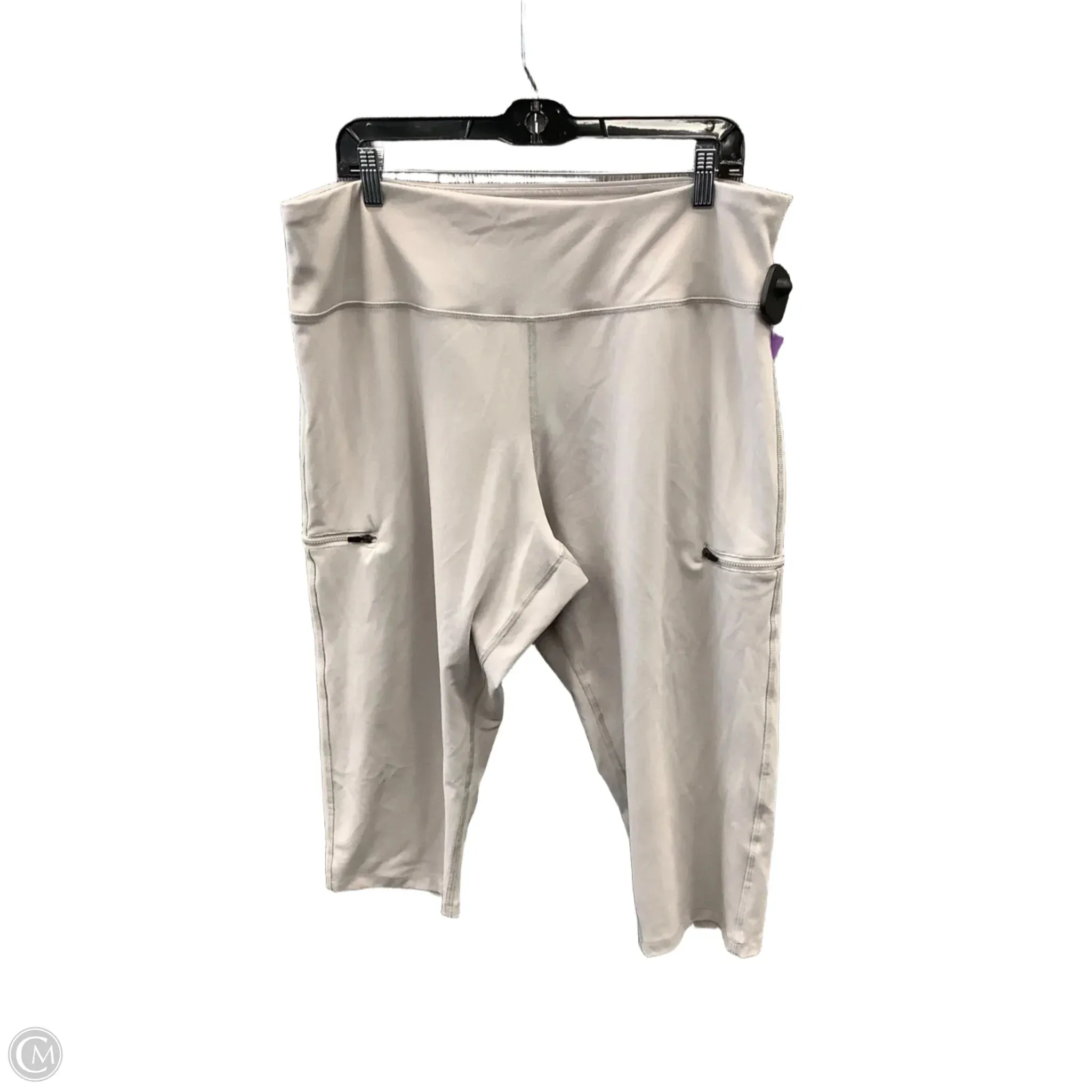 Athletic Capris By Nine West Apparel In Pink, Size: 3x