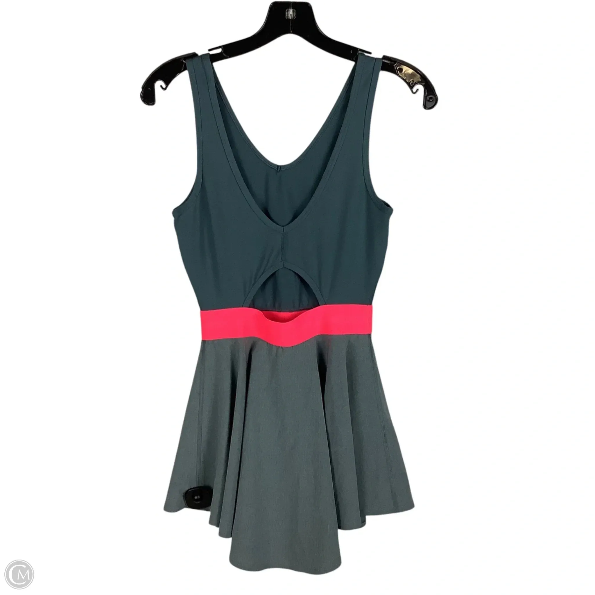 Athletic Dress By Nike Apparel In Grey, Size: S