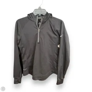 Athletic Jacket By Nike Apparel In Black, Size: M