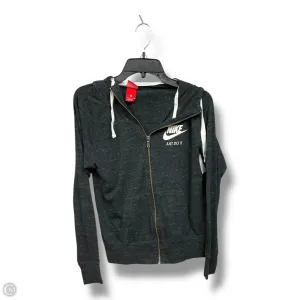 Athletic Jacket By Nike Apparel In Black, Size: S