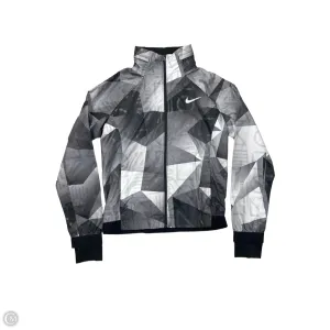 Athletic Jacket By Nike Apparel In Grey, Size: Xs