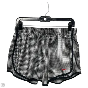 Athletic Shorts By Nike Apparel In Black & White, Size: L