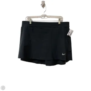 Athletic Skirt By Nike Apparel In Black, Size: L