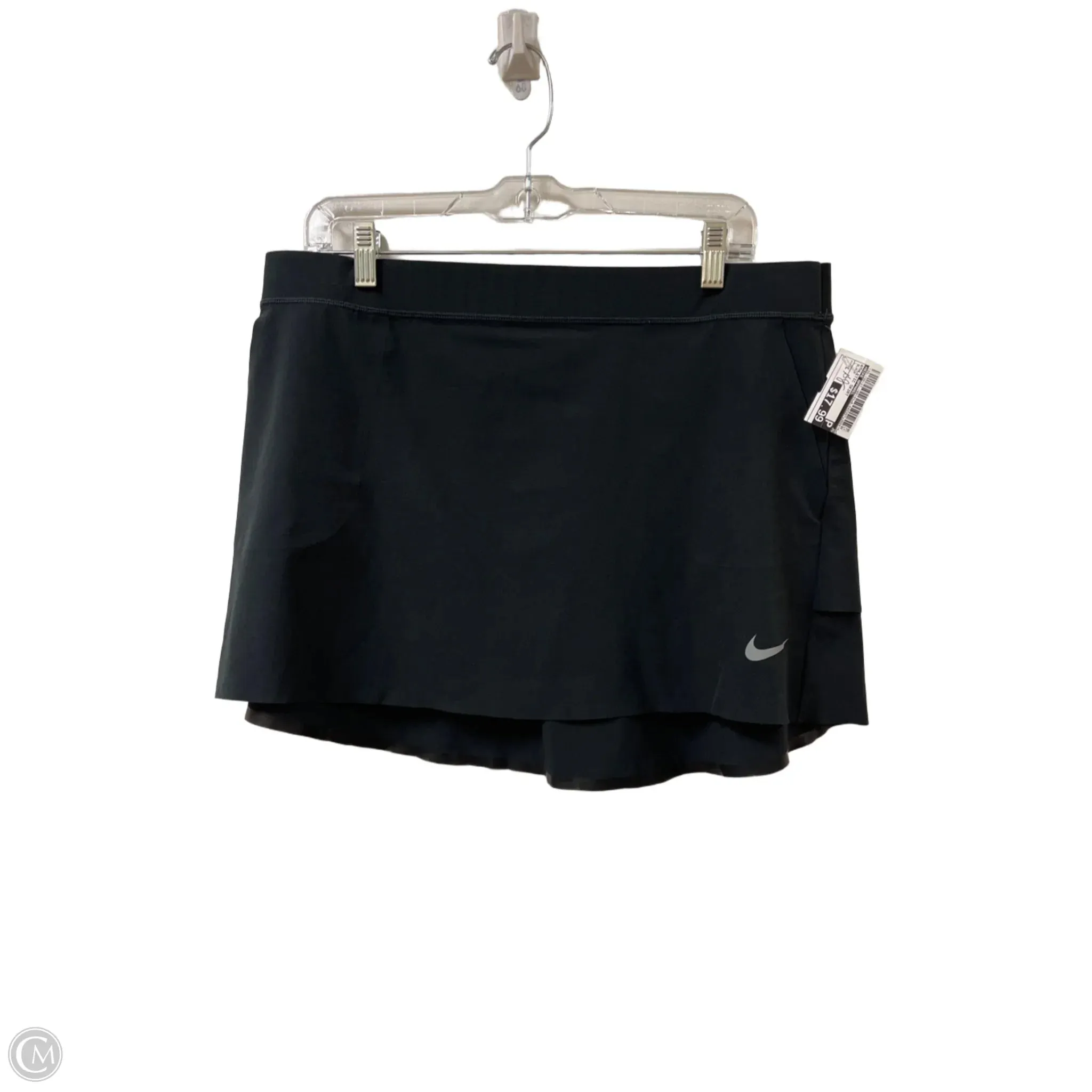 Athletic Skirt By Nike Apparel In Black, Size: L