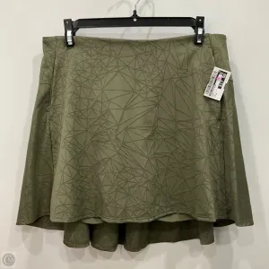 Athletic Skirt By Nike Apparel In Green, Size: M