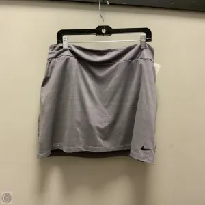 Athletic Skirt By Nike Apparel In Grey, Size: Xl