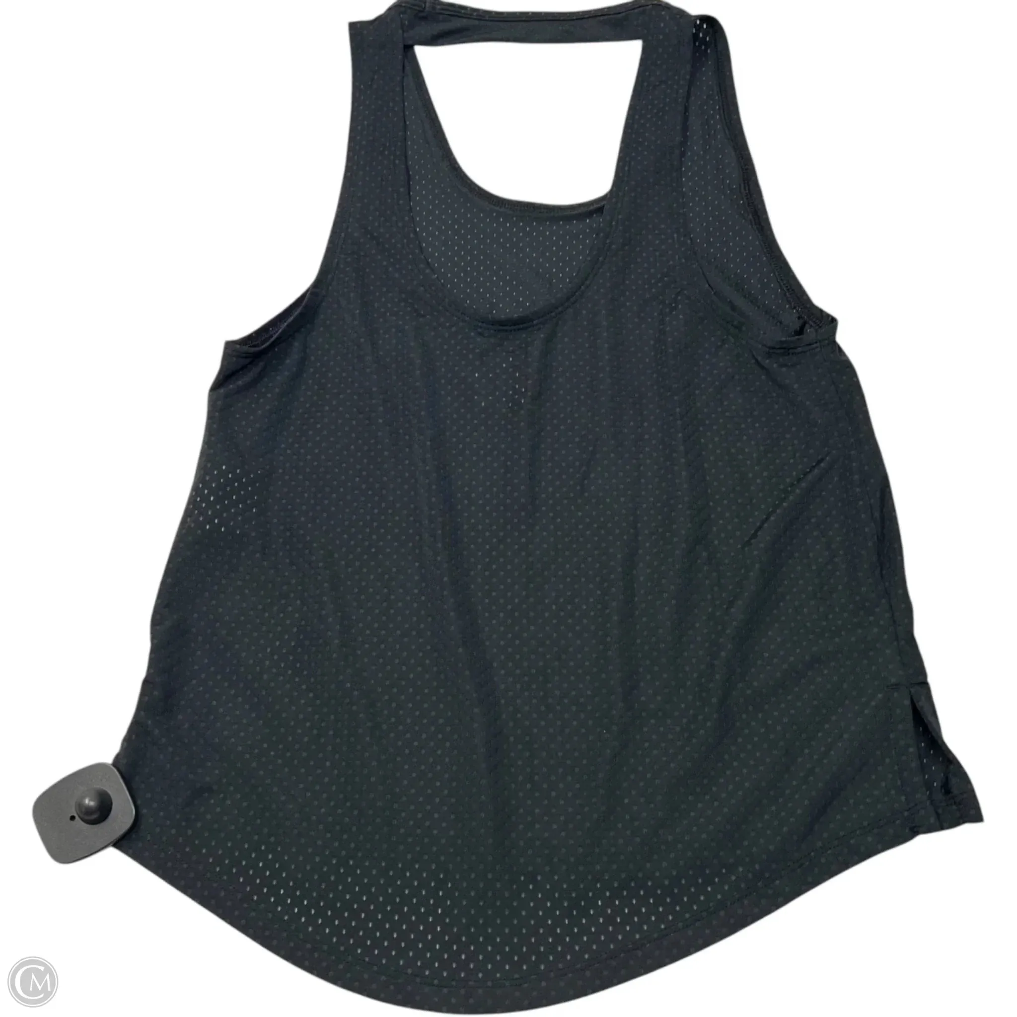 Athletic Tank Top By Nike Apparel In Black, Size: Xs