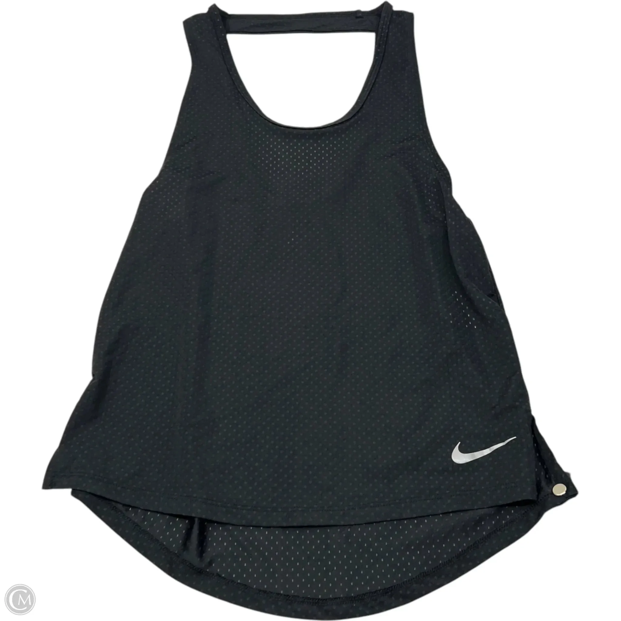 Athletic Tank Top By Nike Apparel In Black, Size: Xs