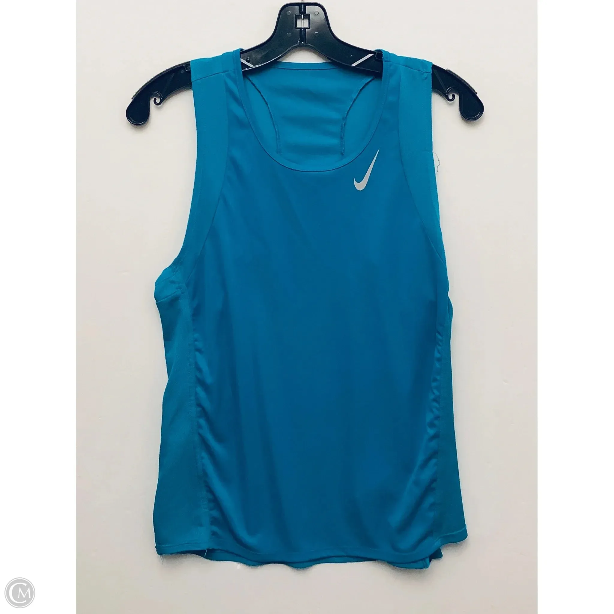 Athletic Tank Top By Nike Apparel In Blue, Size: M