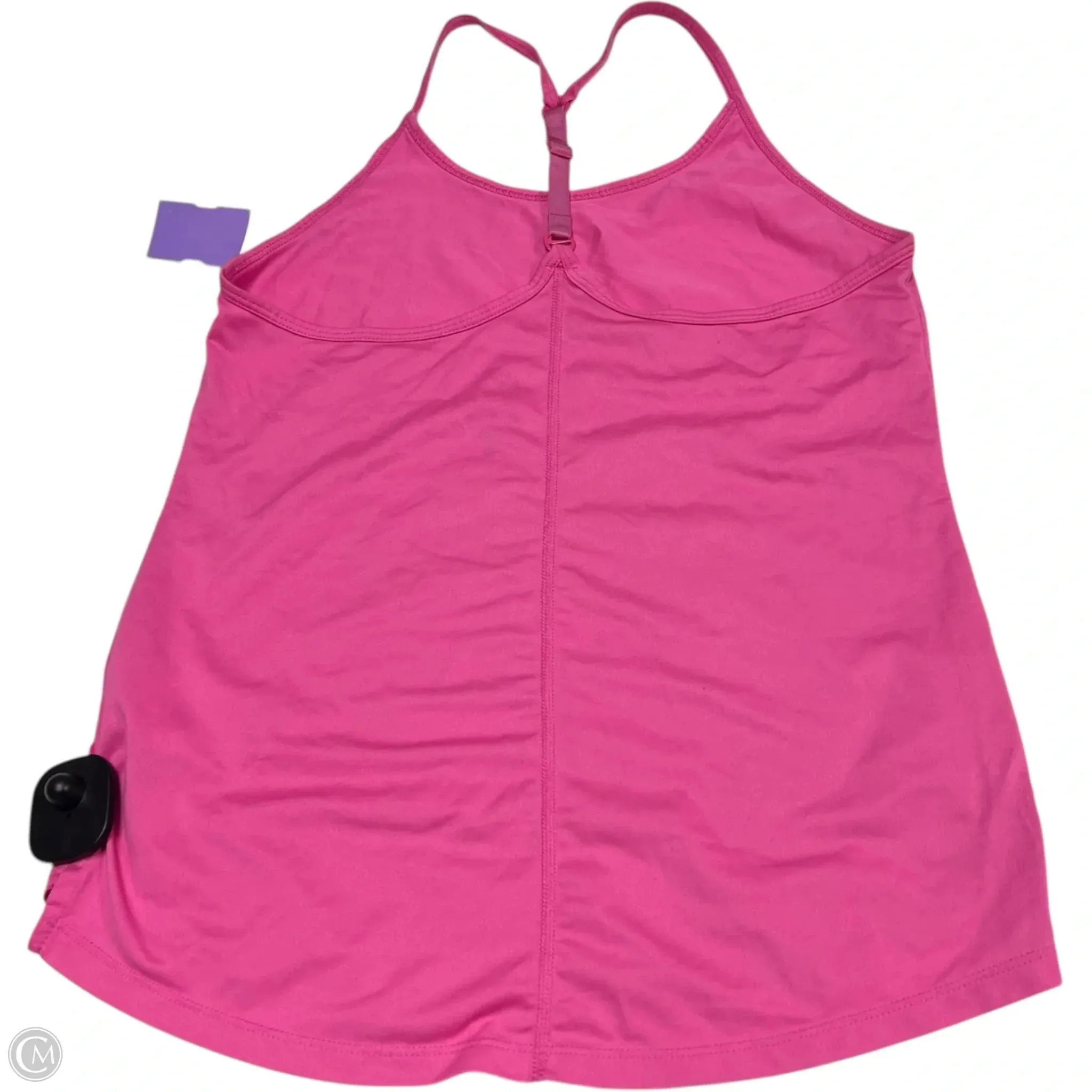 Athletic Tank Top By Nike Apparel In Pink, Size: M
