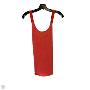 Athletic Tank Top By Nike Apparel In Red, Size: S