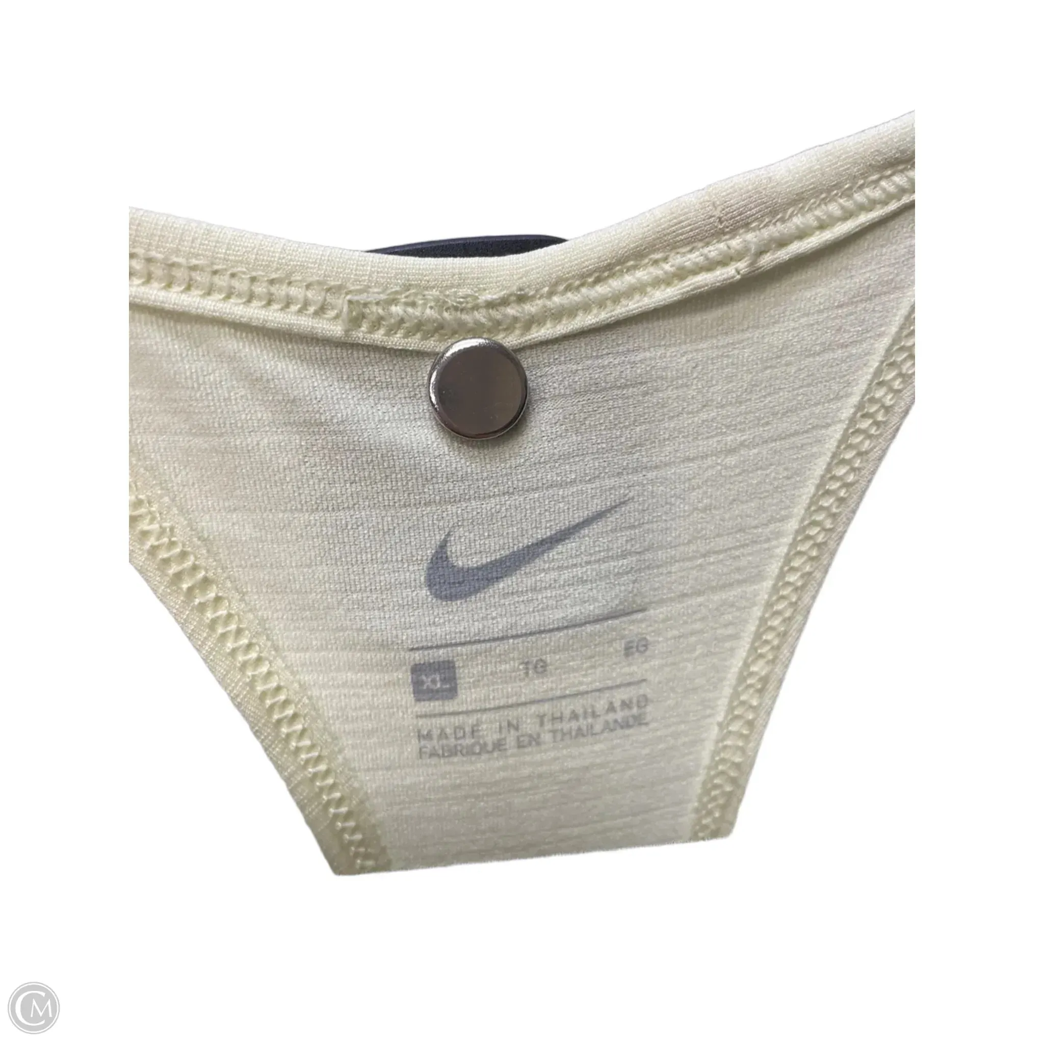 Athletic Tank Top By Nike Apparel In Yellow, Size: Xl