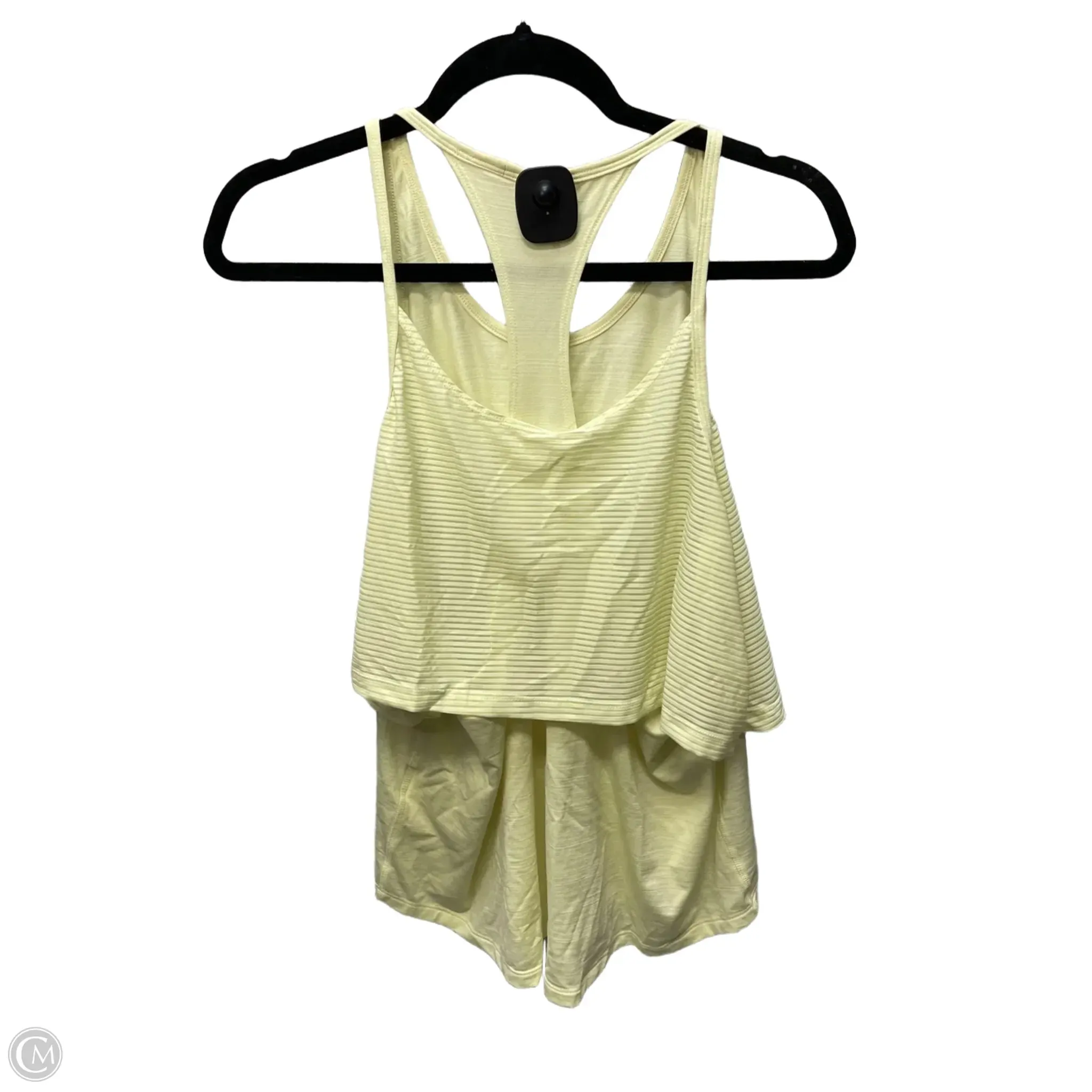 Athletic Tank Top By Nike Apparel In Yellow, Size: Xl