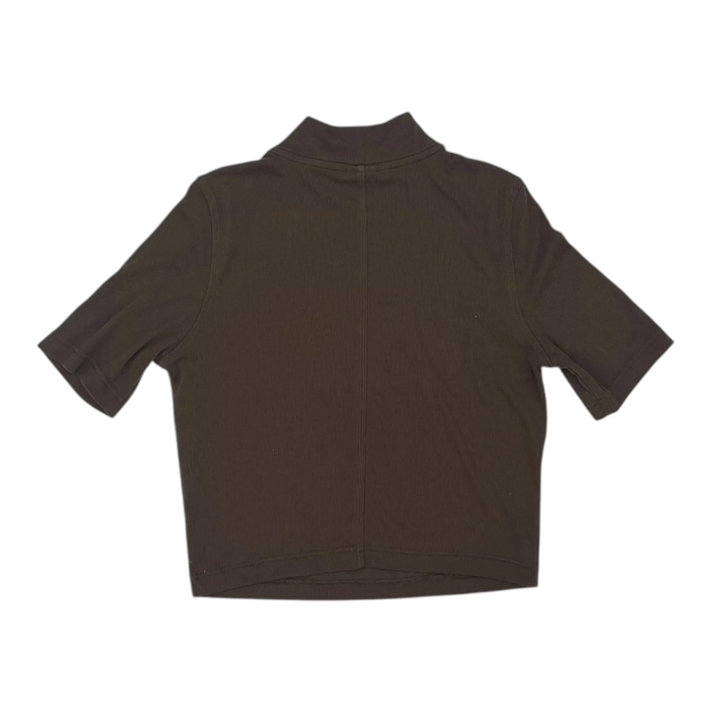Athletic Top Ss By Nike Apparel In Brown, Size:M
