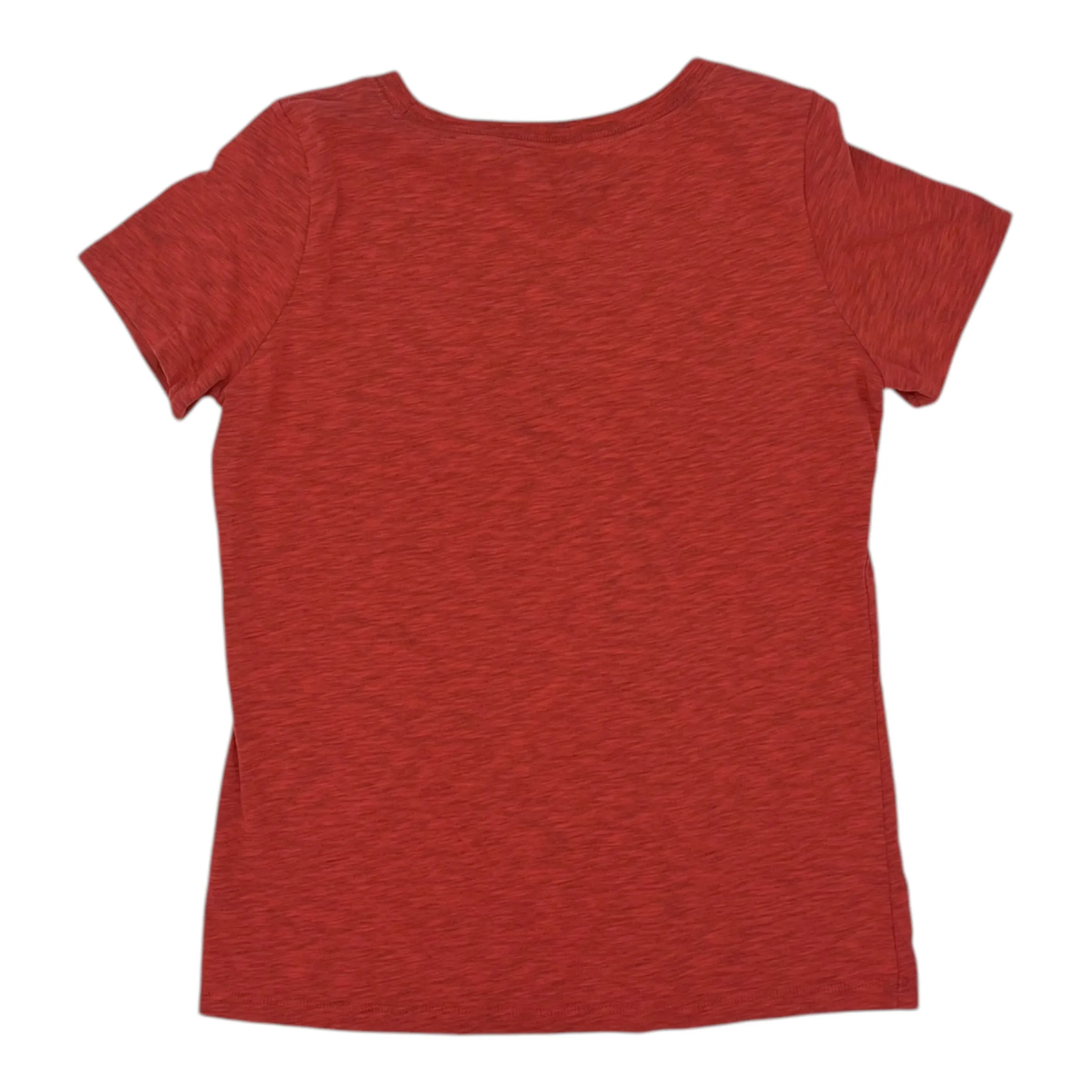 Athletic Top Ss By Nike Apparel In Orange, Size:M