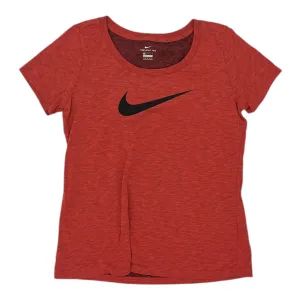 Athletic Top Ss By Nike Apparel In Orange, Size:M