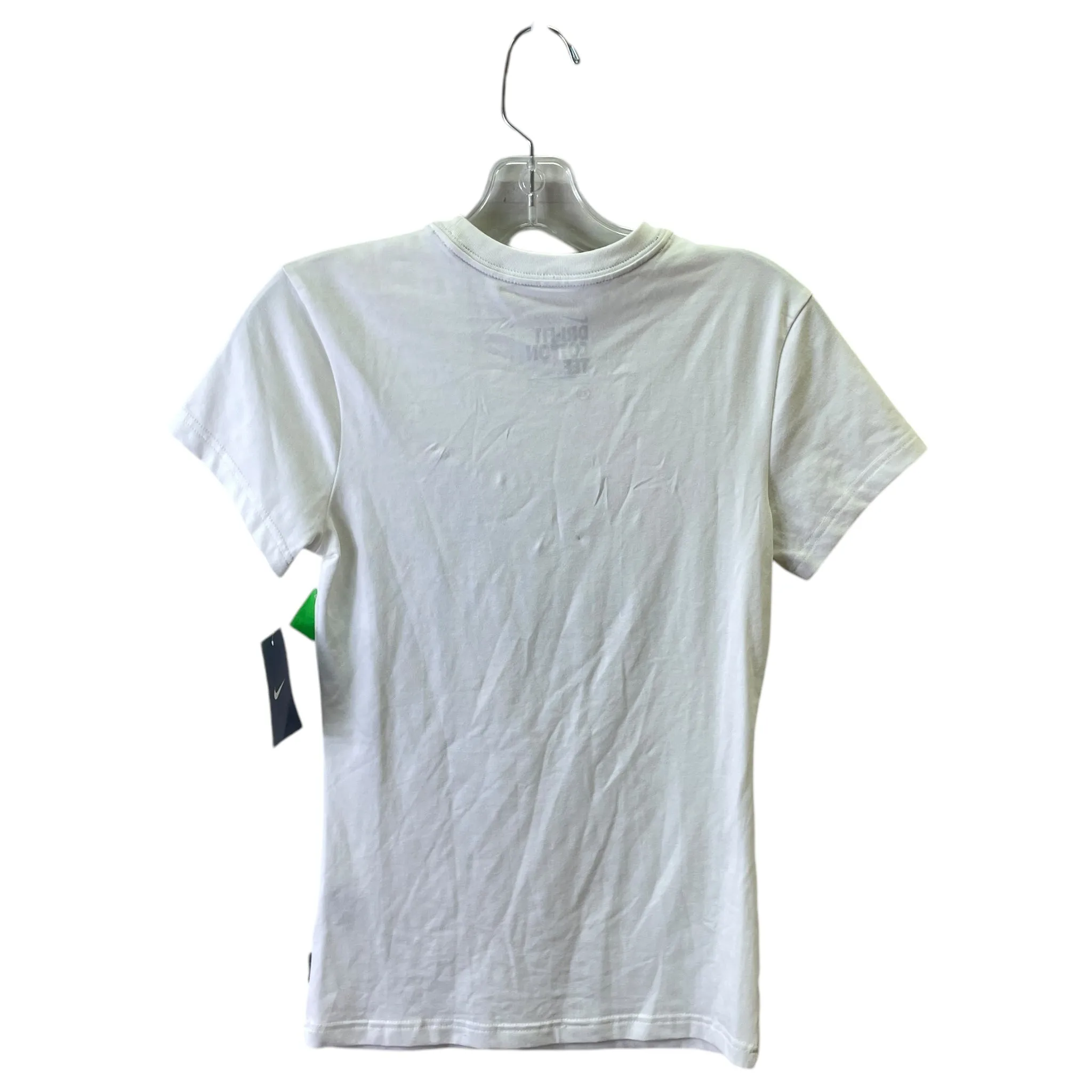 Athletic Top Ss By Nike Apparel In White, Size:Xs