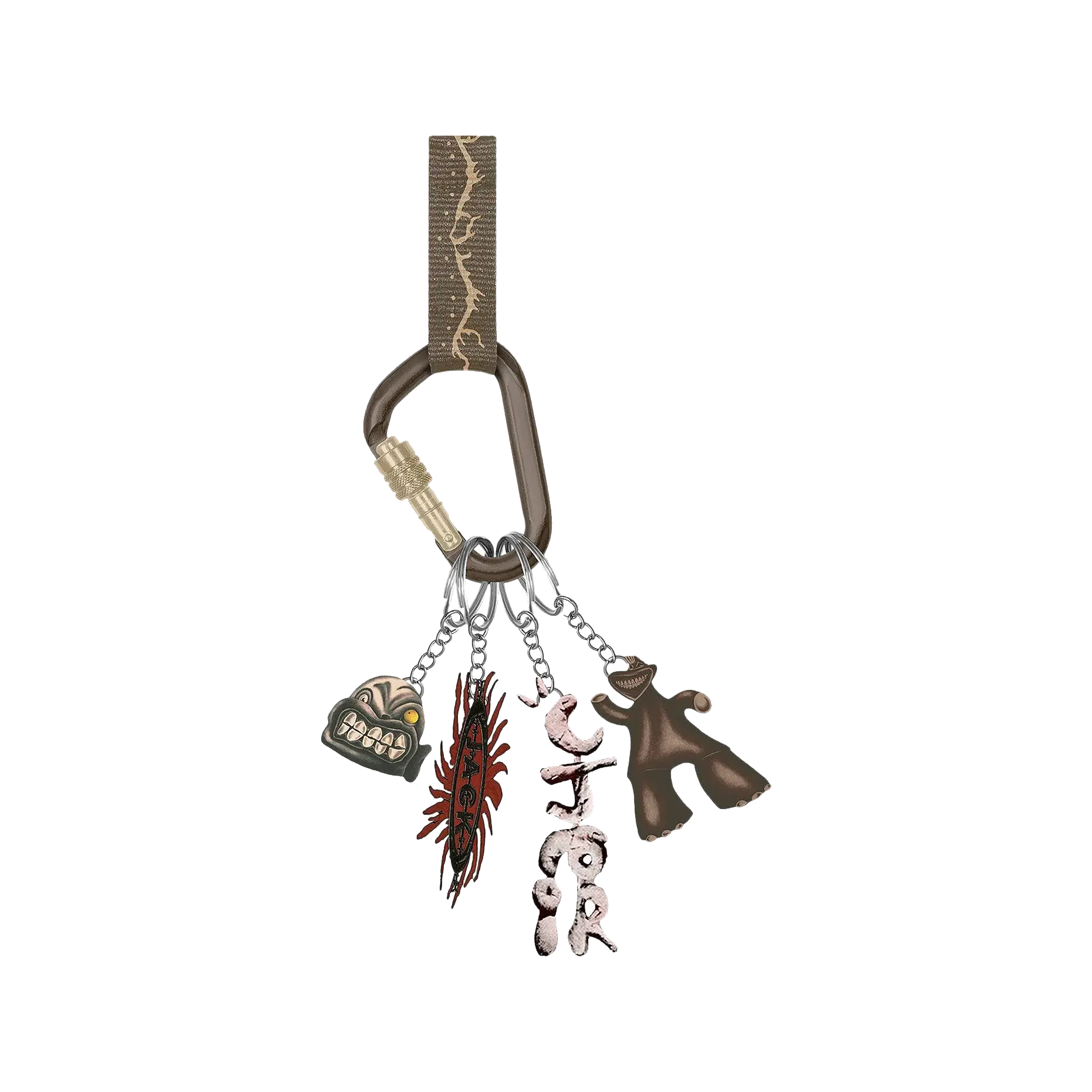 Cactus Jack by Travis Scott Artifacts Keychain Multicolor