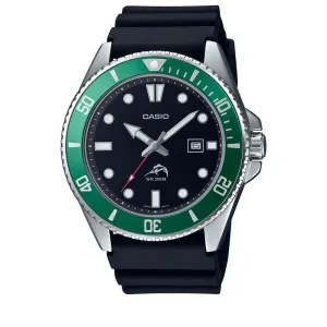 Casio Analog Watch - Black/Green