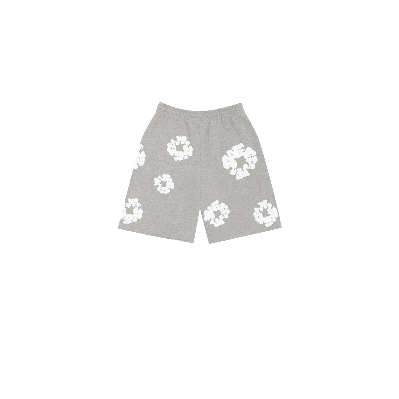 Denim Tears The Cotton Wreath Shorts Grey/White
