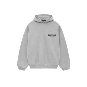 Fear of God Essentials Fleece Hoodie II FW24 'Light Heather Grey'