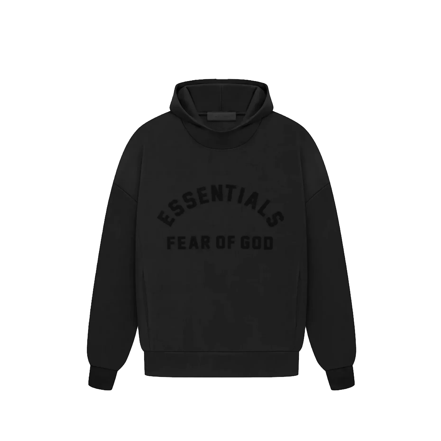 Fear of God Essentials Hoodie SS23 'Jet Black'
