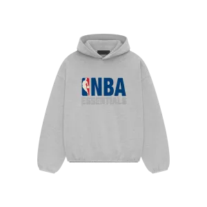 Fear of God Essentials x NBA Hoodie FW24 'Light Heather'