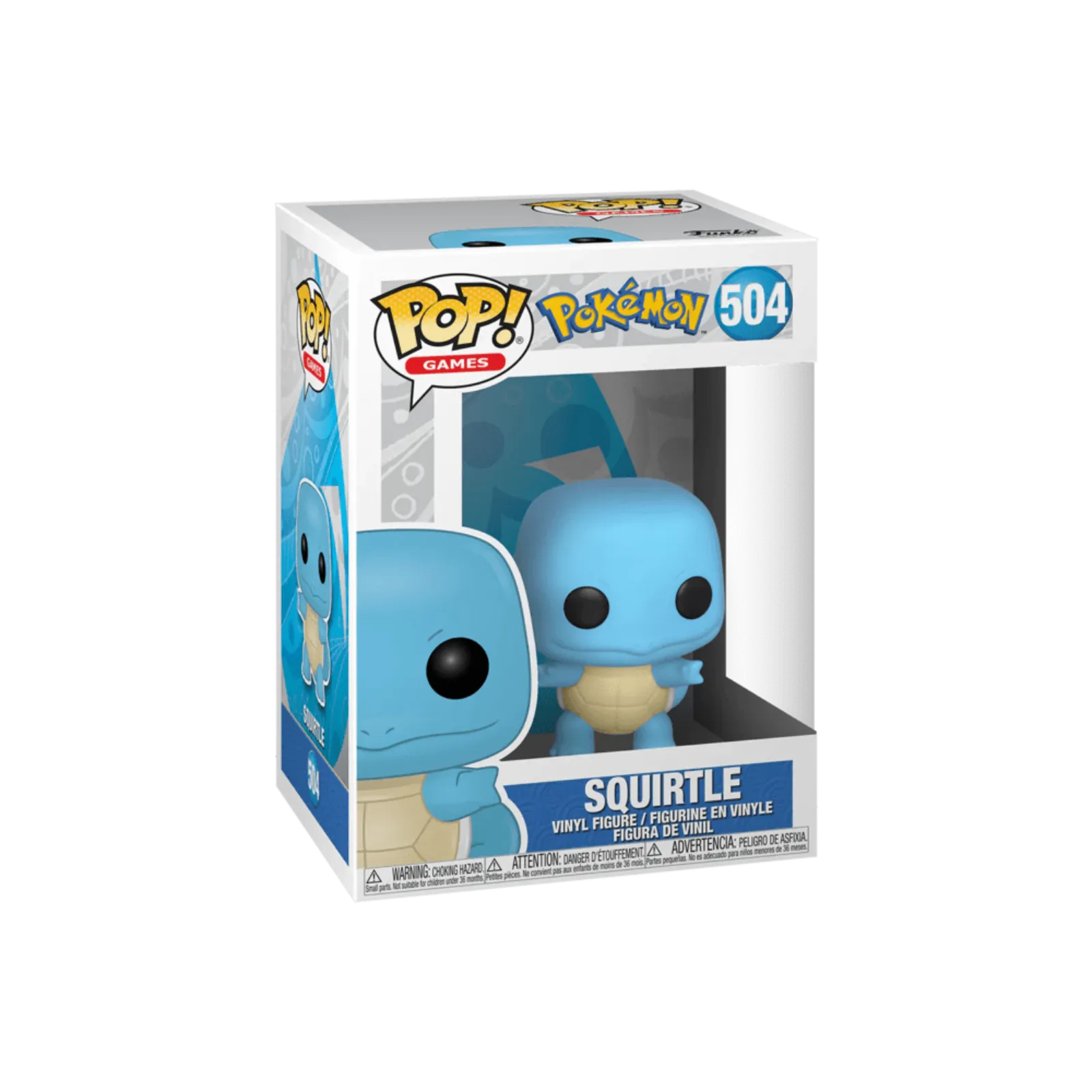 Funko Pop! Games: Pokmon - Squirtle #504