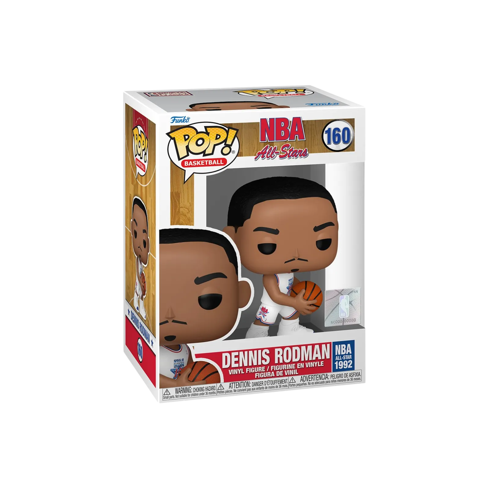 Funko Pop! NBA: Legends - Dennis Rodman (1992) #160