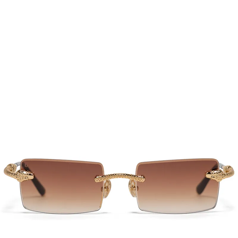 James Oro Serpent Authentic - Brown Tint/Gold