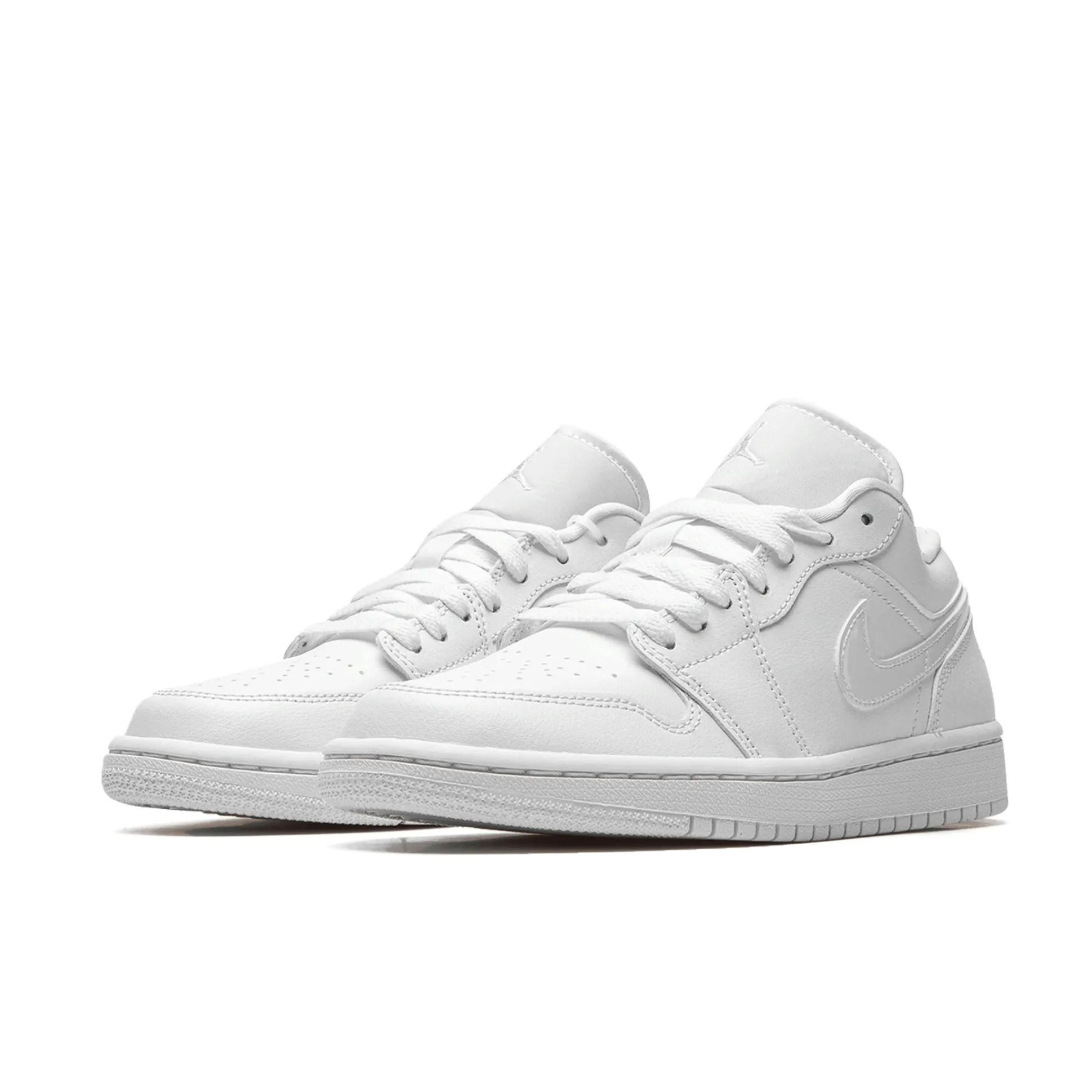 Jordan 1 Low Triple White (Women's)