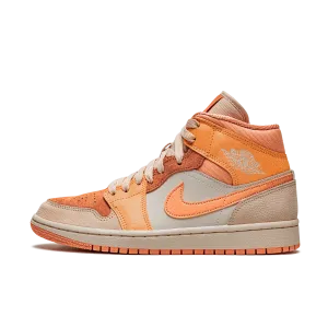 Jordan 1 Mid Apricot Orange (Women's)