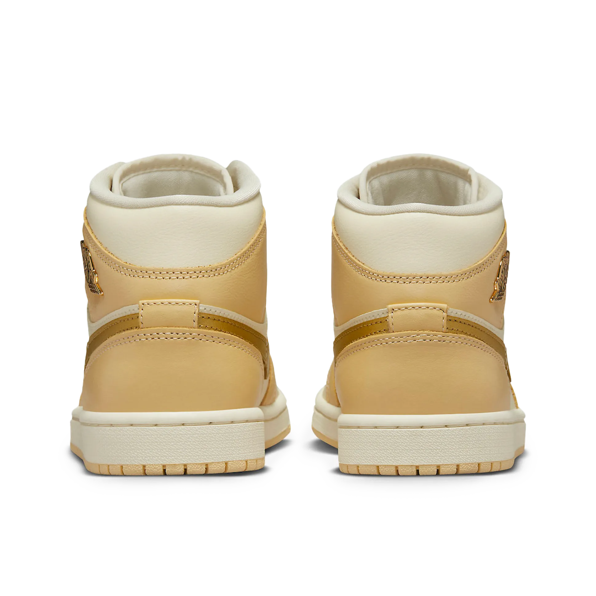 Jordan 1 Mid SE Pale Vanilla Metallic Gold (W)