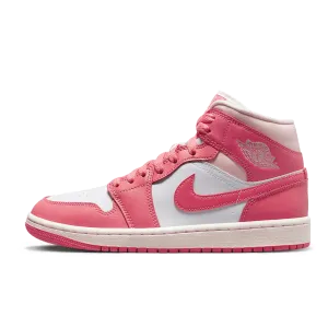 Jordan 1 Mid Strawberries and Cream (Women's)