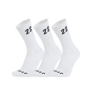 Jordan Essentials Crew Socks (3-Pack) White