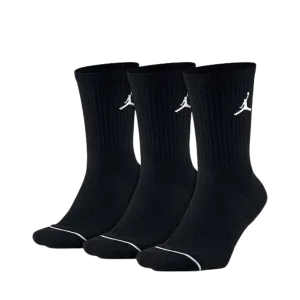 Jordan Everyday Crew Socks (3-Pack) Black