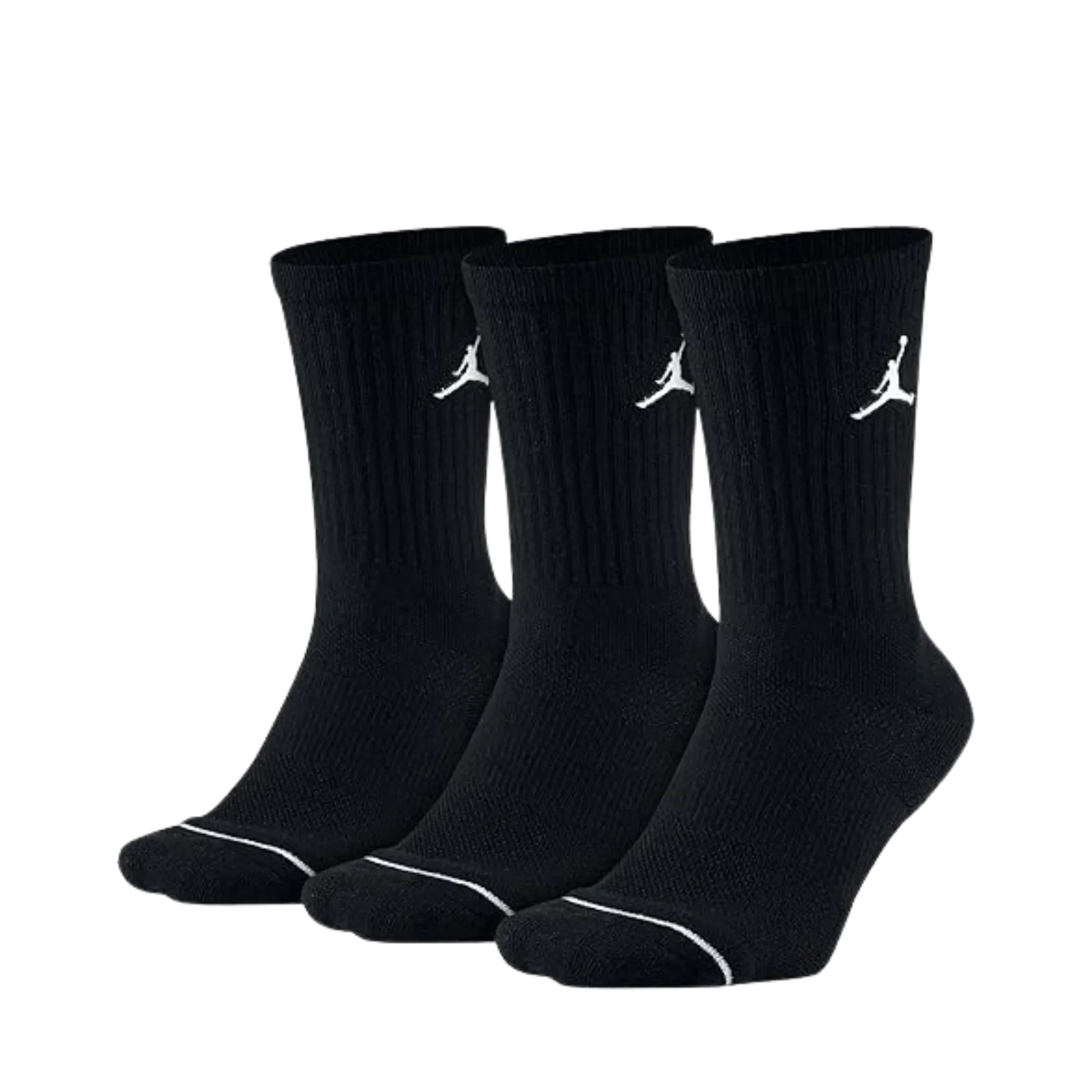 Jordan Everyday Crew Socks (3-Pack) Black