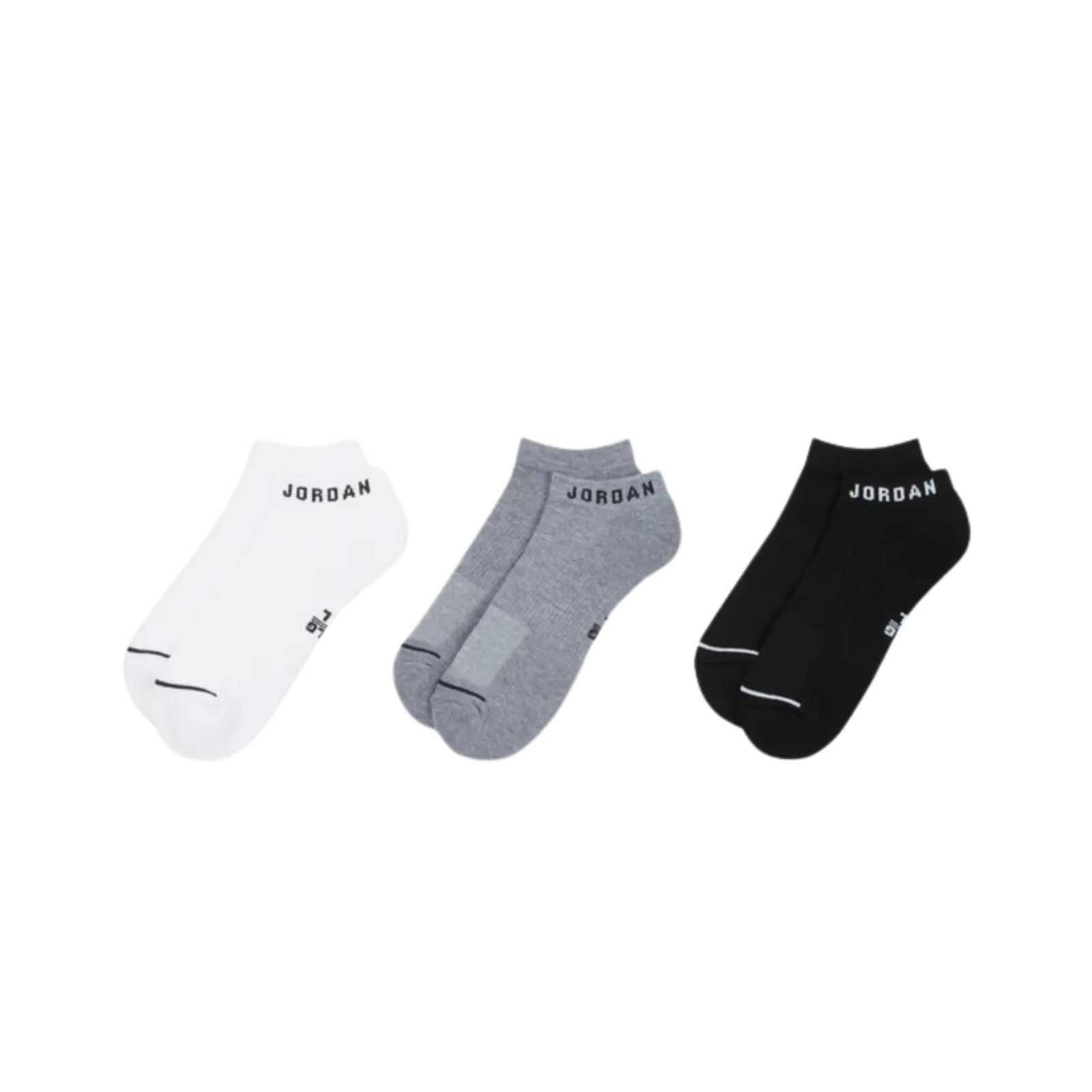 Jordan Everyday No-Show Socks 3-Pack Multi-Color