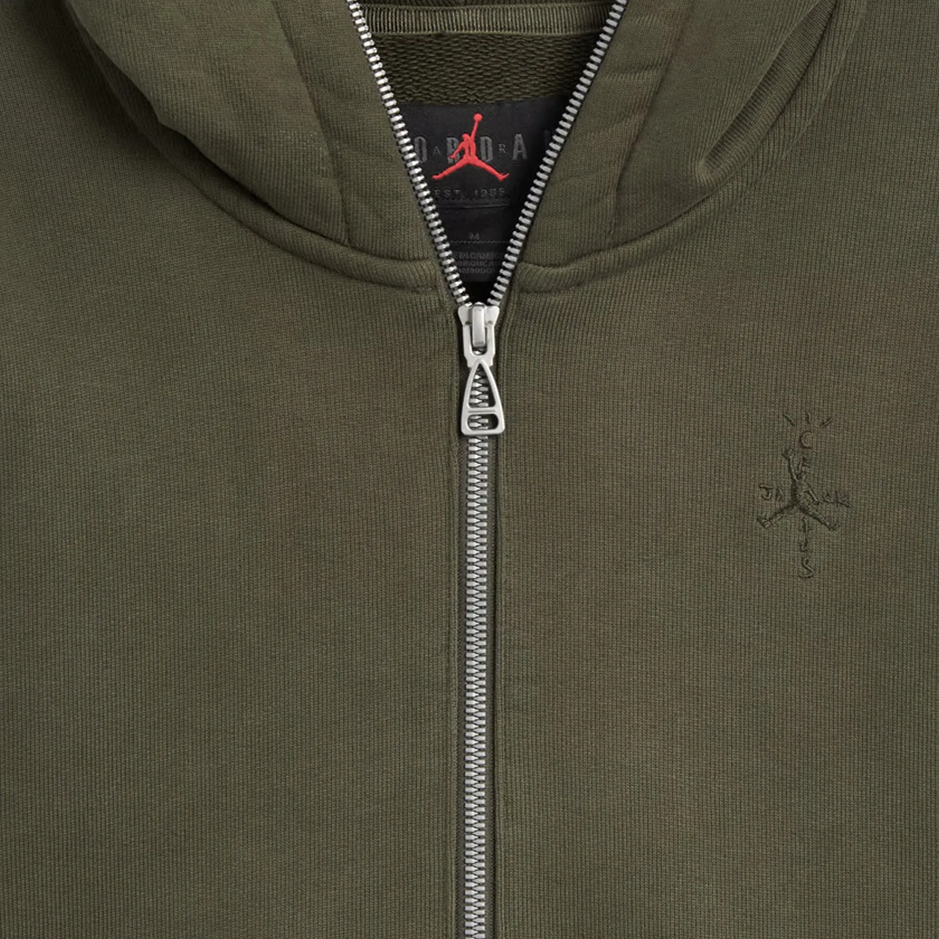 Jordan x Travis Scott Full-Zip Hoodie Cargo Khaki