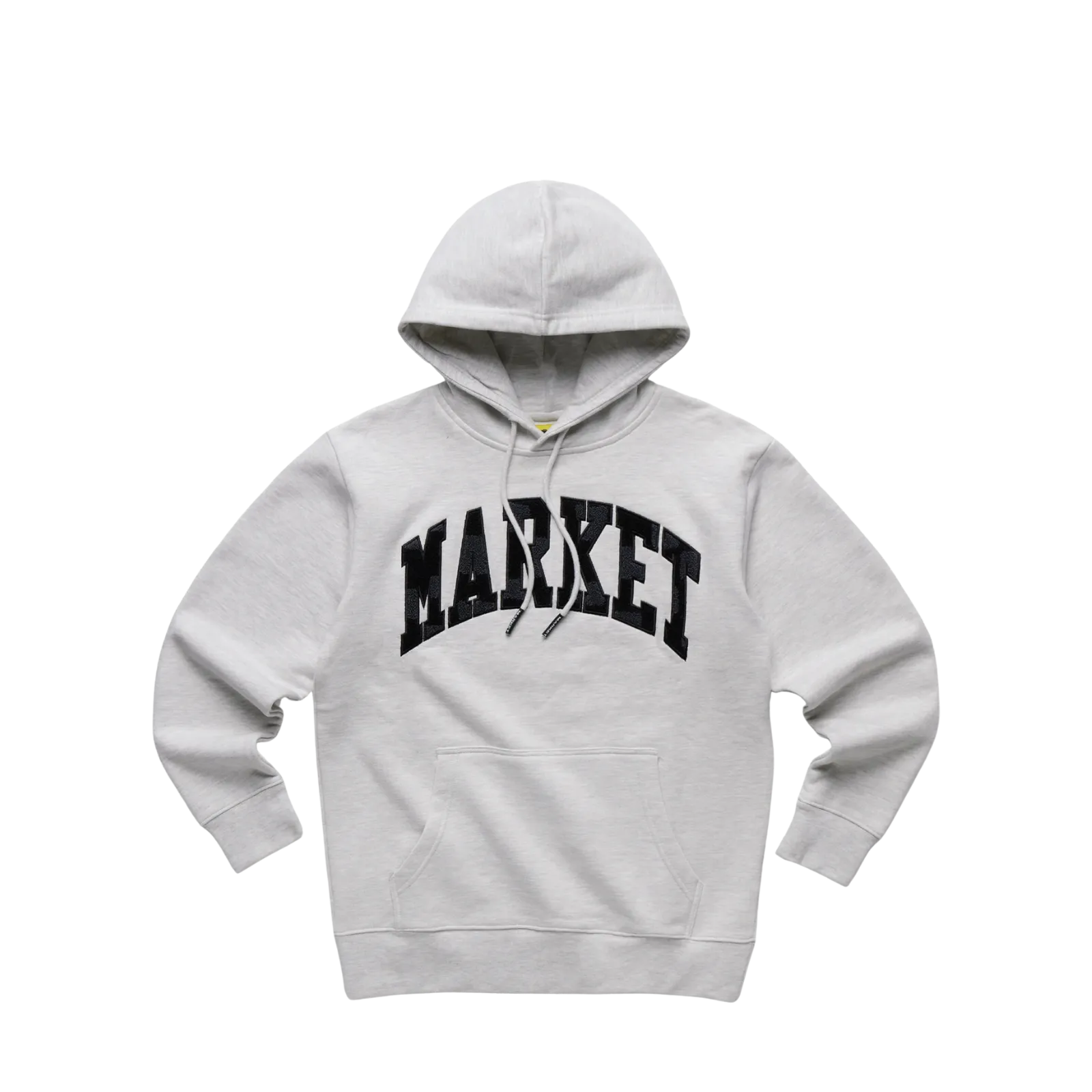 Market Studios Chess Club Applique Fleece Hoodie Grey