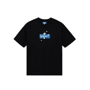 Market Studios Damask Tee Black