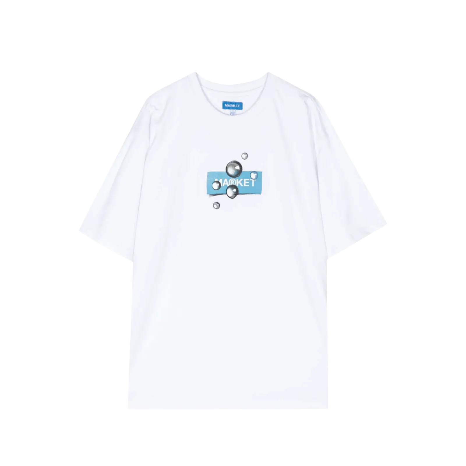 Market Studios Damask Tee White