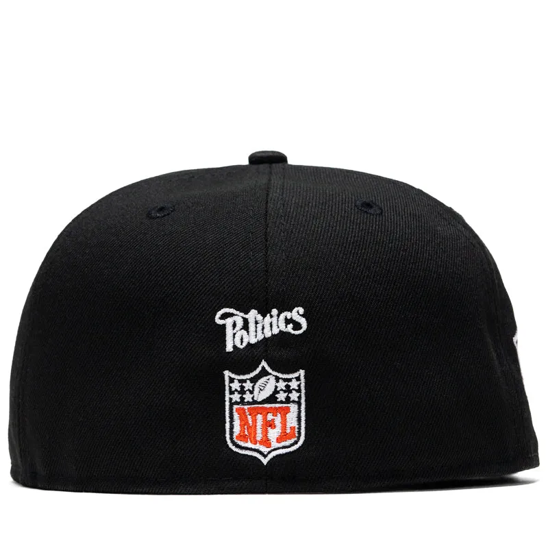New Era x Politics Cincinnati Bengals 59FIFTY Fitted - Black