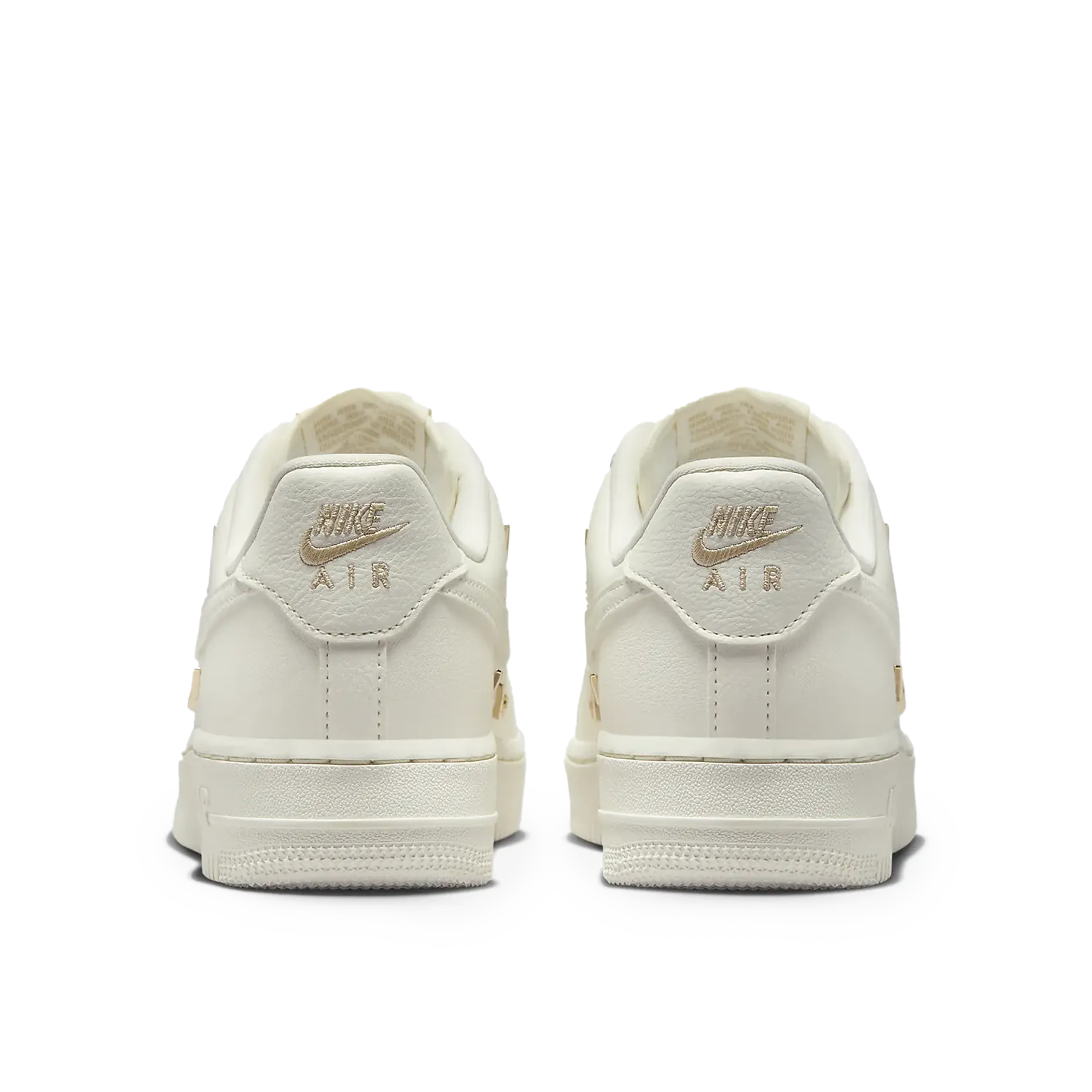Nike Air Force 1 '07 LX CN Sail Gold Mini Swooshes (Women's)