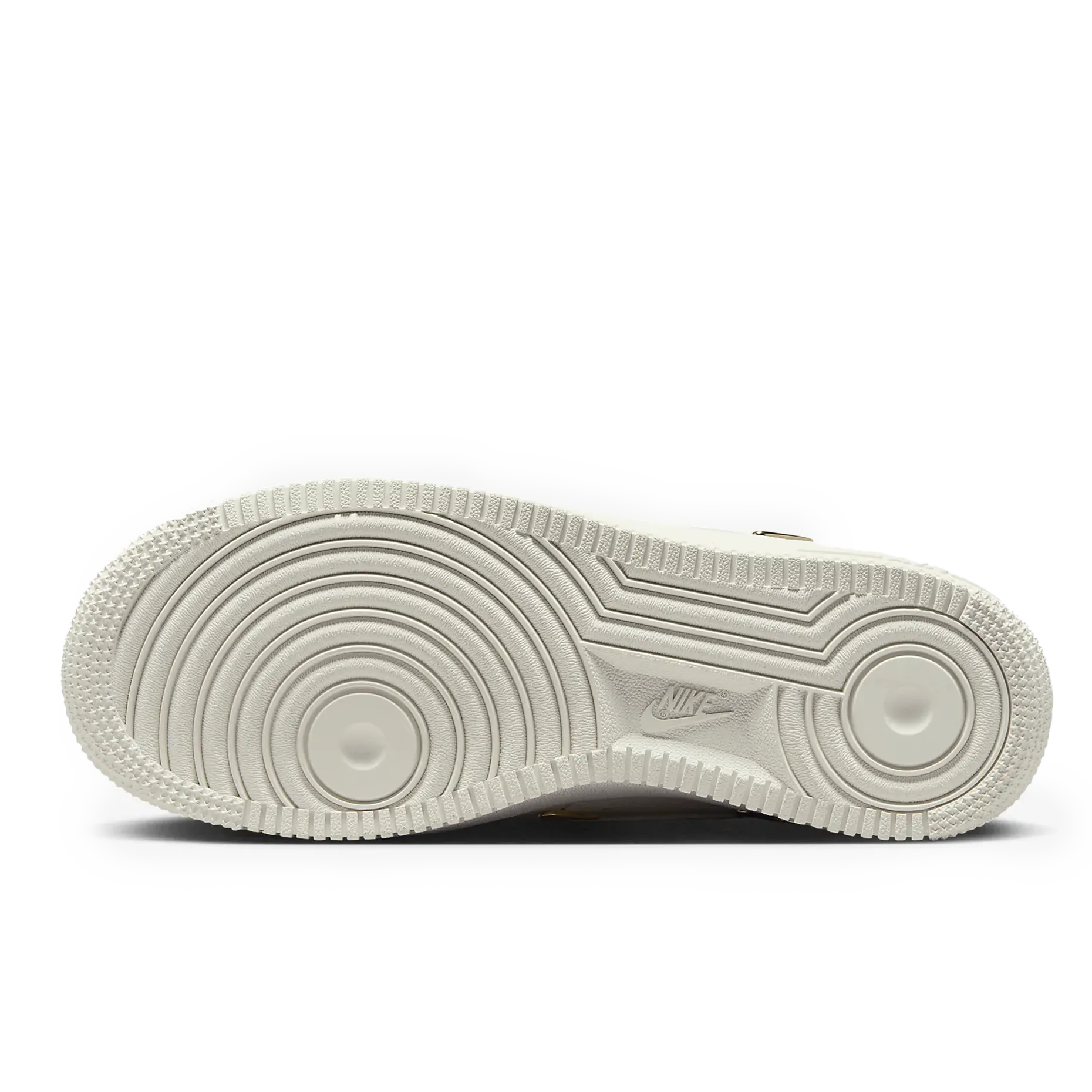 Nike Air Force 1 '07 LX CN Sail Gold Mini Swooshes (Women's)