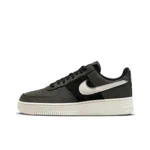 Nike Air Force 1 Faux Fur Black Light Bone (Women's)