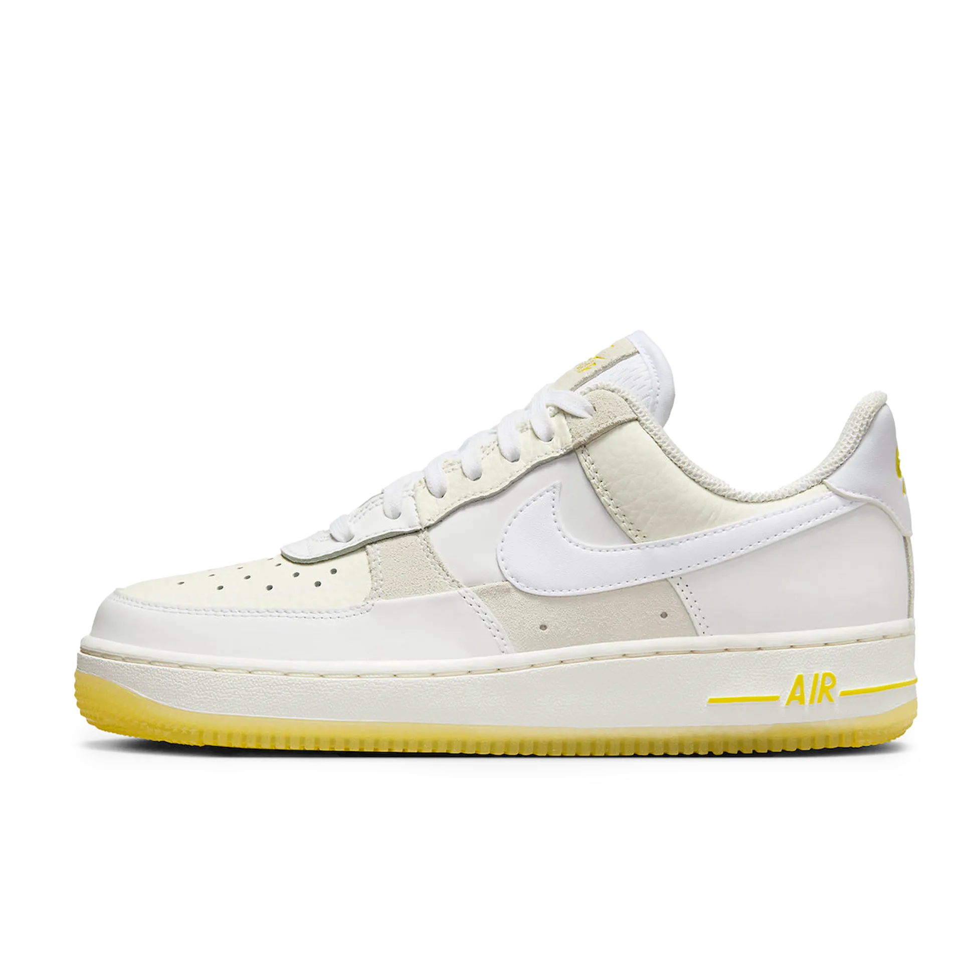 Nike Air Force 1 Low '07 UV Reactive Patchwork White Multicolor Yellow (Women's)